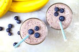 GreenTea Blueberry Banana Smoothie